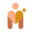 m