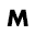 m