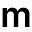 m