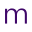 m