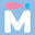 m