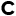 c