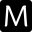m