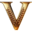 v