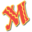 m