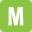 m