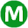 m