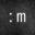 m
