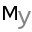 m