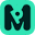m