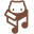 m