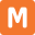 m