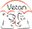 v