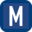 m