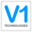 v
