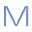 m