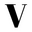 v