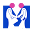 m