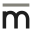 m