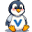 v