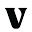 v