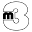 m