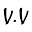 v