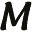 m