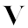 v