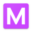 m