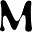 m