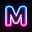 m