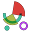 m