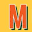 m