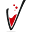 v
