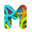 m
