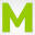 m