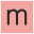 m