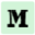 m