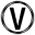 v