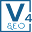v
