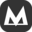 m
