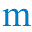 m