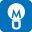 m