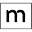 m