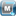 m