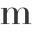 m