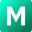 m