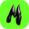 m
