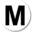 m